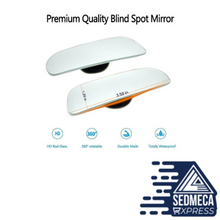 Load image into Gallery viewer,  Blindspot mirrors will not affect the mirror reflection of the road, but also clearly see the existence of blind spots (horizontal or vertical views) of the security risks, improving driving safety. Sedmeca Express Personal Protective Equipment
