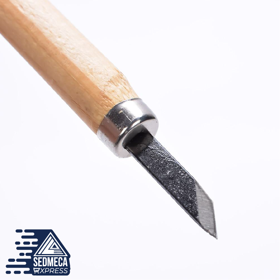 US 12 Pcs Wood Carving Hand Chisel Tool Professional