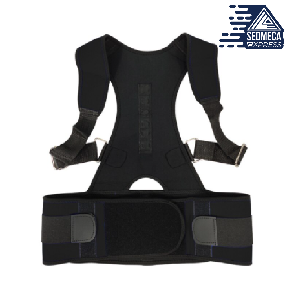 Posture Corrector Magnetic Therapy Brace Shoulder Back Support Belt