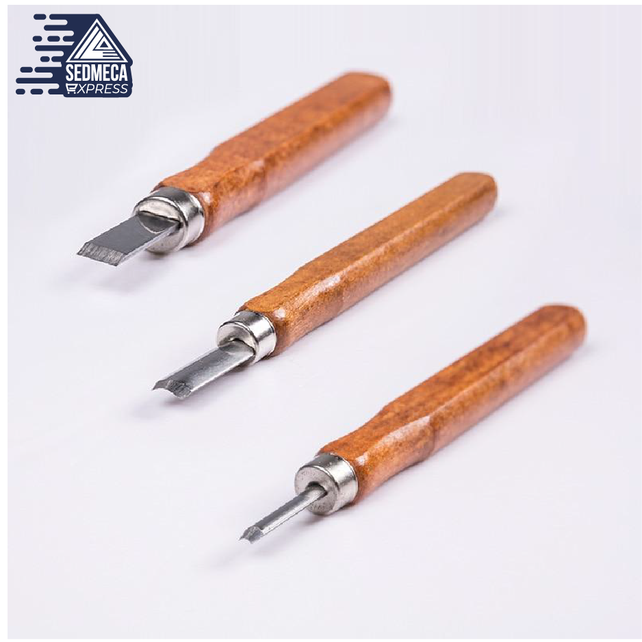 12pcs Wood Engraving Tool Kit, Wood Carving Tool, Professional Diy