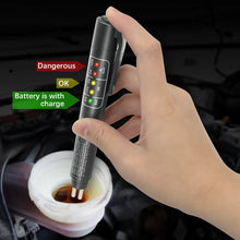 Load image into Gallery viewer, DOT3/4/5 Car Brake Fluid Tester Auto Brake Oil Quality Check Pen 5 LED Indicator Automotive Brake Fluid Liquid Testing Tool
