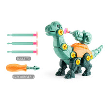 Load image into Gallery viewer, Children Dinosaurs Mount Constructor Model Set Montessori Kids Puzzles Screwdriver Tool Assembling Game Educational Toys for Boy
