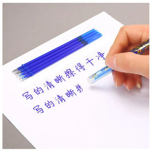 Load image into Gallery viewer, 20Pcs Erasable Pen Refills Magic Gel Pens Rod Washable Handle 0.5mm Blue Black Ink Office School Supplies Stationery
