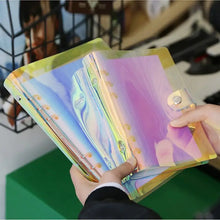 Load image into Gallery viewer, A5 A6 A7 Laser Notebook Planner Organizer Binder Books Journal Sketchbook Accessories Diary Office Supplies Notebook
