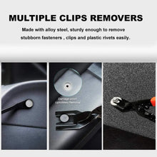 Load image into Gallery viewer, Car Trim Removal Tools Kit Auto Panel Dash Audio Radio Removal Installer Repair Pry Tools Kit Fastener Removal with Storage bag
