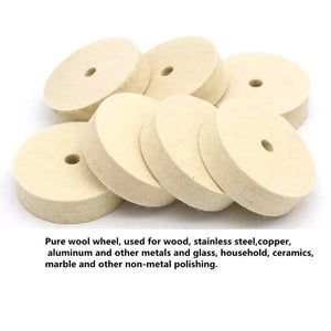 3 inch 75mm Drill Grinding Wheel Buffing Wheel Felt Wool Polishing Pad Abrasive Disc Grinder Tool Polishing machine accessories