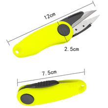 Load image into Gallery viewer, FLYSAND Folding Fishing Line Cut Clipper Shrimp-type Fishing Line Cutter Clipper Nipper Hook Sharpener Fly Tying Tool Tackle
