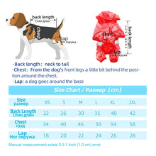 Load image into Gallery viewer, Pet Dog Waterproof Raincoat Jumpsuit Reflective Rain Coat Sunscreen Dog Outdoor Clothes Jacket for Small Dog Pet Supplies
