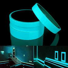 Load image into Gallery viewer, 3M Luminous Tape Warning Band Glow In The Dark Wall Stickers Living Room Bedroom Home Decoration DIY Art Decal Fluorescent
