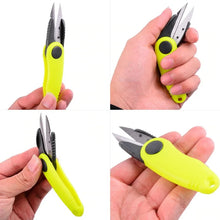 Load image into Gallery viewer, FLYSAND Folding Fishing Line Cut Clipper Shrimp-type Fishing Line Cutter Clipper Nipper Hook Sharpener Fly Tying Tool Tackle
