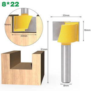 1pc 8mm Cleaning bottom Engraving Bit solid carbide router bit Woodworking Tools CNC milling cutter endmill for wood