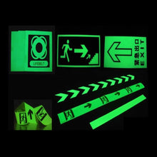 Load image into Gallery viewer, 3M Luminous Tape Warning Band Glow In The Dark Wall Stickers Living Room Bedroom Home Decoration DIY Art Decal Fluorescent
