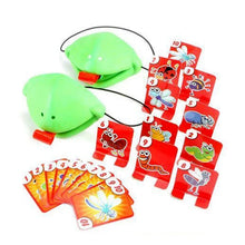 Load image into Gallery viewer, Frog Mask Wagging Tongue Lick Cards Board Games for Children Family Party Toys Antistress Funny Desktop Puzzle Game Toys
