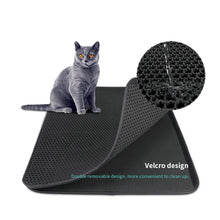 Load image into Gallery viewer, Double Layer EVA Cat Litter Pad Waterproof Non-slip Sand Basin Filter Kitten Dog Washable Mattress Floor Mat Pet Clean Supplies
