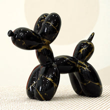 Load image into Gallery viewer, Vilead Graffiti Balloon Dog Sculpture Black White Puppy Figurines Modern Decoration Pink Room Bedroom Tabletop Living Bathroom
