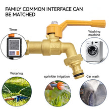 Load image into Gallery viewer, TMOK Outdoor Garden Faucet Anti-freeze Brass Bibcock for Garden and Irrigation Washing Machine Water faucet Basin Faucets
