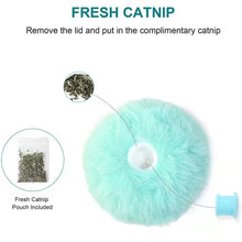 Load image into Gallery viewer, Smart Cat Toys Interactive Ball Plush Electric Catnip Training Toy Kitten Touch Sounding Pet Product Squeak Toy Ball Cat Supplie
