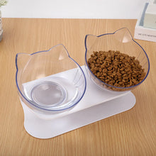 Load image into Gallery viewer, Non-Slip Double Cat Bowl Dog Bowl With Stand Pet Feeding Cat Water Bowl For Cats Food Pet Bowls For Dogs Feeder Product Supplies
