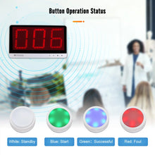 Load image into Gallery viewer, Retekess TM101 Quiz Answer Game Buzzer System 3 Answer Mode 4 Color State for Classroom Competition Game Show Family Party Games
