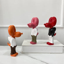 Load image into Gallery viewer, Resin Pocket Balloon Dog Figure Figurines Street Trend Art Decoration Statue Home Office Desktop Interior Decor Objects
