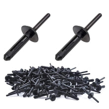 Load image into Gallery viewer, 50pcs Car Bumper Clip Plastic Expansion Blind Rivets 6mm For BMW X1 E84 X3 E83 F25 X5 E53 E70 X6 E71 E72 7 Wheel Arches Fastener
