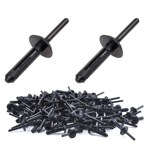 50pcs Car Bumper Clip Plastic Expansion Blind Rivets 6mm For BMW X1 E84 X3 E83 F25 X5 E53 E70 X6 E71 E72 7 Wheel Arches Fastener