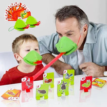 Load image into Gallery viewer, Frog Mask Wagging Tongue Lick Cards Board Games for Children Family Party Toys Antistress Funny Desktop Puzzle Game Toys
