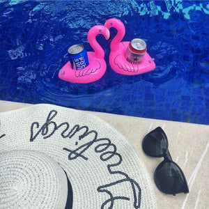 40StylePool Drink Floats Inflatable Drink Holder Drink Floaties Floating Cup For Summer Swimming Pool Party Baby Shower Favors