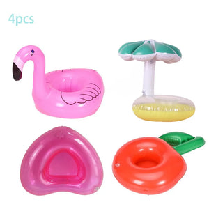 40StylePool Drink Floats Inflatable Drink Holder Drink Floaties Floating Cup For Summer Swimming Pool Party Baby Shower Favors