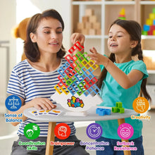 Load image into Gallery viewer, 32PCS Tetra Tower Fun Balance Stacking Building Blocks Board Game for Kids Adults Friends Team Dorm Family Game Night and Partie
