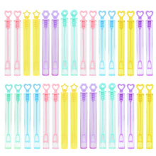 Load image into Gallery viewer, 10/20/50Pcs Love Heart Wand Tube Bubble Soap Bottle Wedding Gifts For Guests Birthday Party Decor Baby Shower Favors Kids Toys
