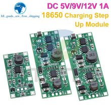 Load image into Gallery viewer, DC 5V 9V 12V Charging Step Up Booster Module for 18650 Lithium Battery UPS Voltage Converter Protection
