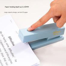 Load image into Gallery viewer, Desk Binding Paper Stapler, Book Binder, Durable, Colors, Stationery, Office Accessories, Fashion,Office &amp; School Supplies
