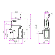 Load image into Gallery viewer, 652F AC 250V/4A FA2-4/1BEK Adjustable Speed Switch For Electric Drill
