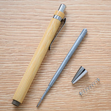 Load image into Gallery viewer, 10PCS Bamboo Ballpoint Pen Stationery Party Pens Office School Supplies Business Gifts
