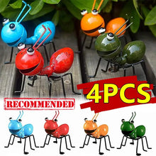 Load image into Gallery viewer, New 4-1PC Ant Decor Outdoor Garden Cute Insect Metal Ant Living Room Wall Art Sculptures Wall Hang Home Decors Jewelry Ornament
