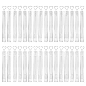 10/20/50Pcs Love Heart Wand Tube Bubble Soap Bottle Wedding Gifts For Guests Birthday Party Decor Baby Shower Favors Kids Toys