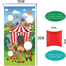 Load image into Gallery viewer, Funny Play Bean Bags Toy Game Safe Tossing Throwing Bags for Adults Children Outdoor Xmas Party Carnival Games Toys for Children
