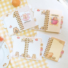 Load image into Gallery viewer, kawaii Stationery office accessories School supplies Mini Portable Notebook Small Notepad For Daily Notes Kids Stationery gift
