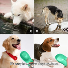 Load image into Gallery viewer, Portable Dog Water Bottle Dog Bowls For Small Large Dogs Cat Outdoor Leakproof Walking Drinking Bowls Puppy and Pets Supplies
