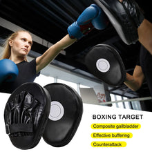 Load image into Gallery viewer, 1pcs Curved Boxing Hand Target PU Leather 5-Finger Hand Target Breathable Curved Punching Mitts for Martial Arts Training
