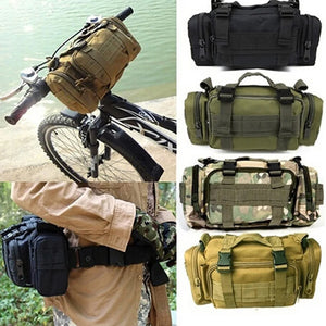 Waist Fanny Pack for Men Waterproof Cross-body Shoulder Sling Bag for Hiking Outdoor Climbing Fishing Camping