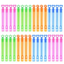 Load image into Gallery viewer, 10/20/50Pcs Love Heart Wand Tube Bubble Soap Bottle Wedding Gifts For Guests Birthday Party Decor Baby Shower Favors Kids Toys
