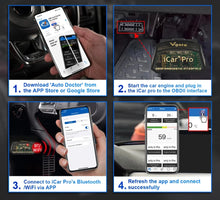 Load image into Gallery viewer, Vgate iCar Pro elm327 V2.3 OBD 2 OBD2 Car Auto diagnostic Scanner WIFI Bluetooth 4.0 for IOS Scan Tool ODB2 PK ELM 327 V1 5
