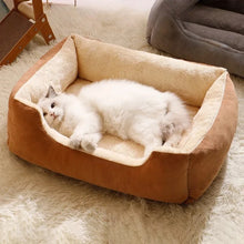 Load image into Gallery viewer, Bed for Cats Pet Products Cushions Kitten Goods Accessories Dog All Houses Supplies Things Accessory Habitats Basket House Beds
