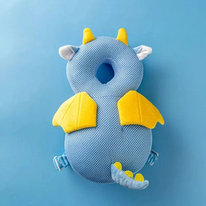 Newborn Headrest Security Pillows Backpack Toddler Baby Head Fall Protection Pad Cushion Cartoon Soft Security Pillows Backpack