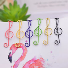 Load image into Gallery viewer, 20PCS/Set New Creative Cute Note Metal Memo Paper Clips Set Index Bookmark For Books Office School Stationery Supplies 6 Colors
