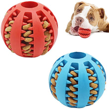 Load image into Gallery viewer, Dog Ball Toys for Small Dogs Interactive Elasticity Puppy Chew Toy Tooth Cleaning Rubber Food Ball Toy Pet Stuff Accessories
