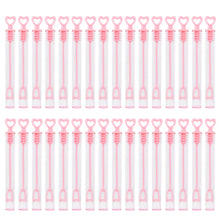 Load image into Gallery viewer, 10/20/50Pcs Love Heart Wand Tube Bubble Soap Bottle Wedding Gifts For Guests Birthday Party Decor Baby Shower Favors Kids Toys
