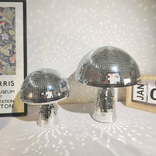 Load image into Gallery viewer, Disco Mushrooms Bedroom Decoration Mirror Mushroom Modern Home Decor Party Decorations Retro Reflective Mushroom Home Decor
